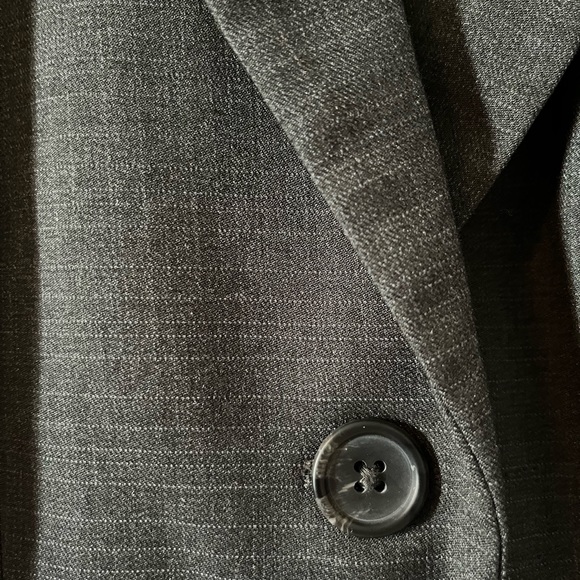Dark Grey Banana Republic Blazer - 10 Petite - Picture 4 of 4